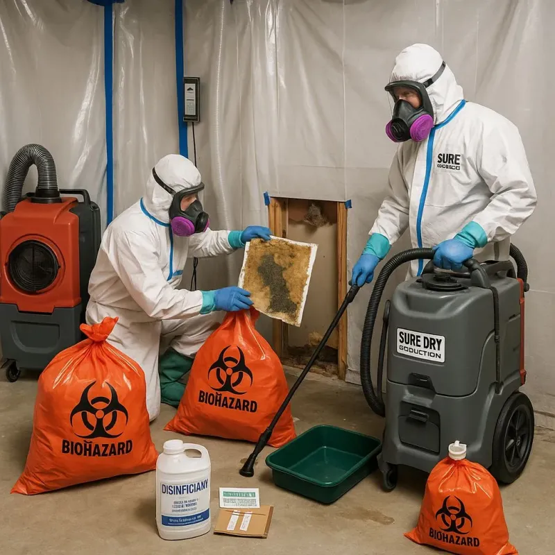 Contaminated Water Handling Protocols process in Minersville, PA